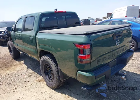 2022 Nissan Frontier Sv 4X4 from USA, damaged, VIN 1N6ED1EK2NN617109